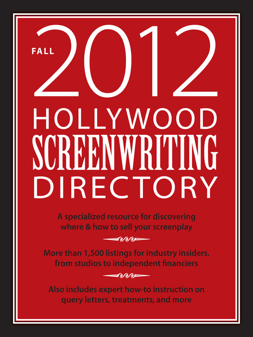 Title details for Hollywood Screenwriting Directory by Jesse Douma - Available